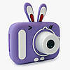 Дитячий фотоапарат X900 Rabbit, purple, фото 6