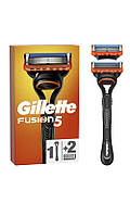 Gillette Станок для гоління чоловічий (Бритва) Fusion5 - 2 касети