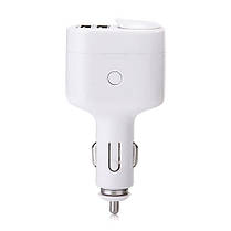 Автомобільна USB зарядка від прикурювача 12V VST-813, 2 USB, фото 3