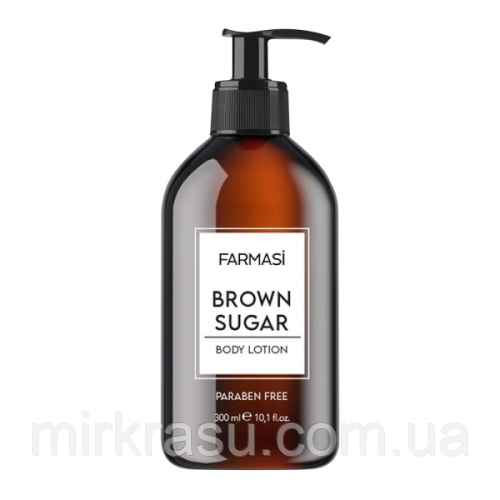 ЛОСЬЙОН ДЛЯ ТІЛА "КОРИЧНЕВИЙ ЦУКОР" BROWN SUGAR FARMASI