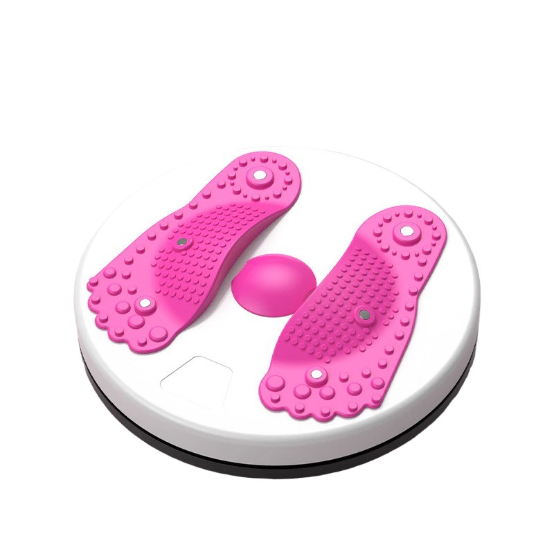 Домашний тренажер диск здоровья Twisted Disk для похудения с массажной поверхностью для ног Розовый TDN - фото 2 - id-p2149654859
