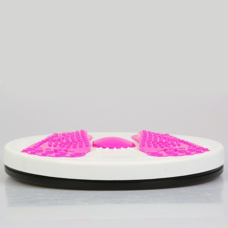 Домашний тренажер диск здоровья Twisted Disk для похудения с массажной поверхностью для ног Розовый TDN - фото 4 - id-p2149654859