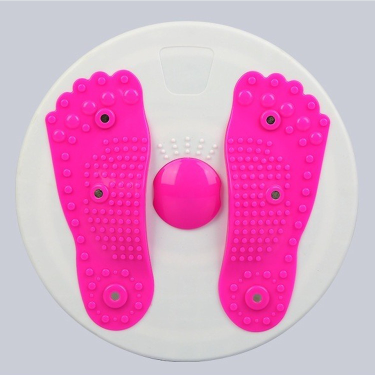 Домашний тренажер диск здоровья Twisted Disk для похудения с массажной поверхностью для ног Розовый TDN - фото 6 - id-p2149654859