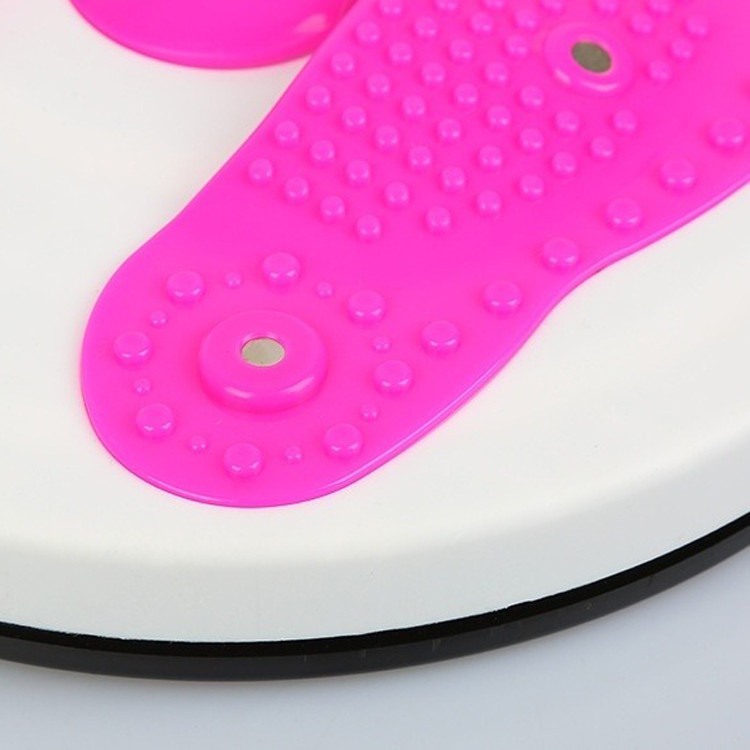Домашний тренажер диск здоровья Twisted Disk для похудения с массажной поверхностью для ног Розовый TDN - фото 7 - id-p2149654859