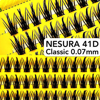 Вії Nesura Classic 41D 0.07 Промінчик