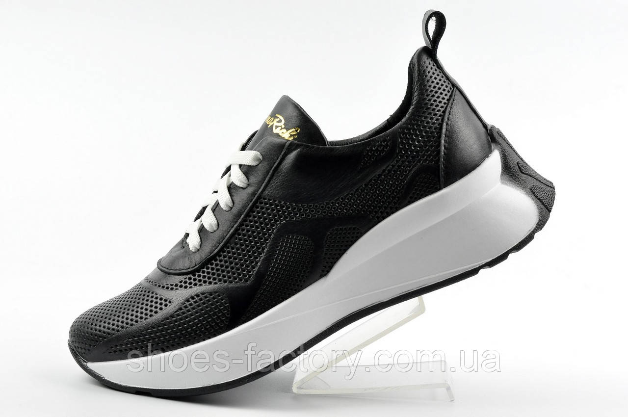 Кросівки жіночі з перфорацією Dino Ricci шкіра