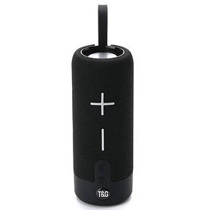 Bluetooth-колонка TG619C з RGB ПІДСВІЧУВАННЯМ, speakerphone, радіо, black, фото 2