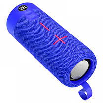Bluetooth-колонка TG619C з RGB ПІДСВІЧУВАННЯМ, speakerphone, радіо, blue, фото 2