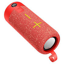 Bluetooth-колонка TG619C з RGB ПІДСВІЧУВАННЯМ, speakerphone, радіо, red, фото 2