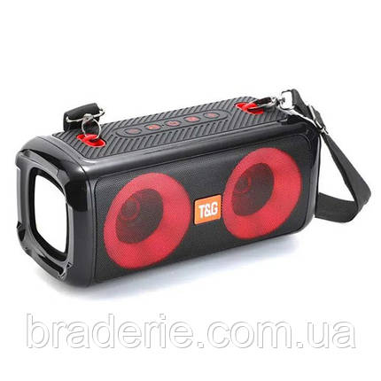 Bluetooth-колонка TG641, c функцією speakerphone, радіо, black, фото 1