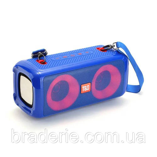 Bluetooth-колонка TG641, c функцією speakerphone, радіо, blue