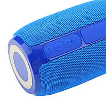 Bluetooth-колонка TG653 з RGB ПІДСВІЧУВАННЯМ, speakerphone, радіо, blue, фото 3