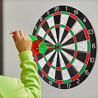 Классический набор для игры в дартс с дротиками в комплекте доска 36см Dart Board