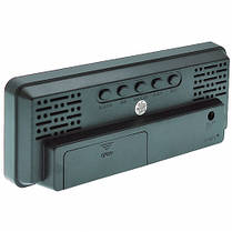 Годинник мережний VST-898-1, червоний, температура, USB, фото 3