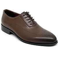 Мужские туфли коричневые кожаные весна-осень Sergio Billini 51321В размер 40