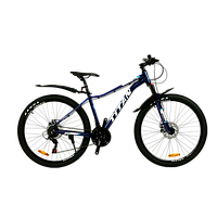 Велосипед Titan 27,5" Candy 15" сине-белый, Синий, 15", 145-160 см