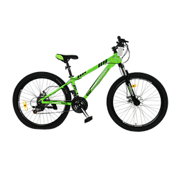 Підлітковий велосипед CrossBike 26" Everest 13" зелений, Зелений, 13", 130-150 см