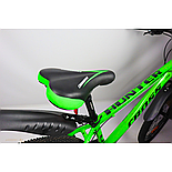 Підлітковий велосипед Cross Hunter 24" зелений, Зелений, 12,5", 125-145 см, фото 3