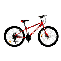Подростковый велосипед Crossbike 26" Spark D 13" красный, Красный, 13", 130-150 см