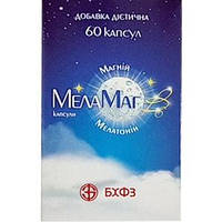 МелаМаг-В6 капс №60 конт полім.в пач. дієт добав