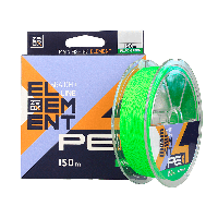 Шнур ZEOX Element PE X4 Fluo Green 150м #2.0