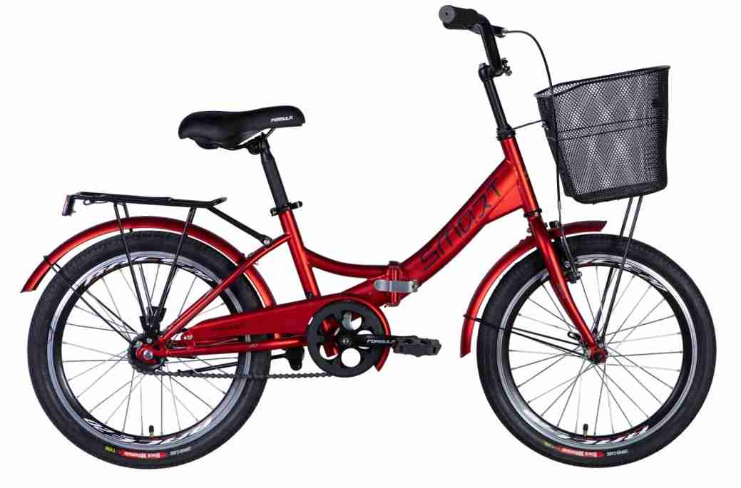 Складний велосипед 20" Formula Smart 2024 червоний, Червоний