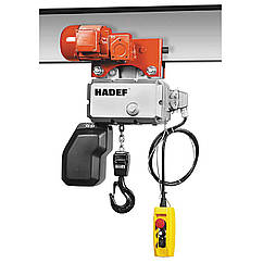 Таль електрична ланцюгова з електричним механізмом пересування HADEF Professional Line 62/05 E
