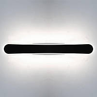 Внутренний светодиодный настенный светильник Kambo Black, 12 Вт, современный натуральный белый светодиодный