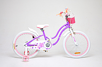 Детский велосипед Royal Baby 20" Star Girl фиолетовый, Фиолетовый