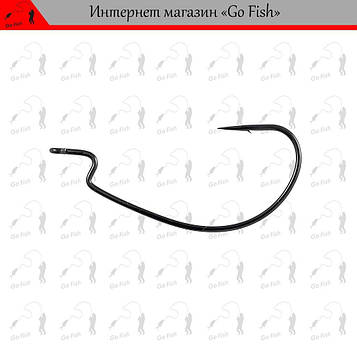 4 шт Гачки Owner J-Light Worm Hook 5109 №6 (7 шт/уп) Black chrome Код/Артикул 48 54831017911