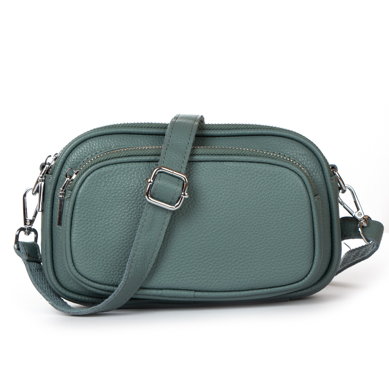 Сумка клатч жіноча шкіряна ALEX RAI 99112 L-green, фото 1