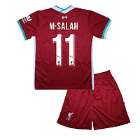 Детская футбольная форма M.SALAH 11 Ливерпуль 2020-2021 Nike Home 115-125 см (set3036_86540)