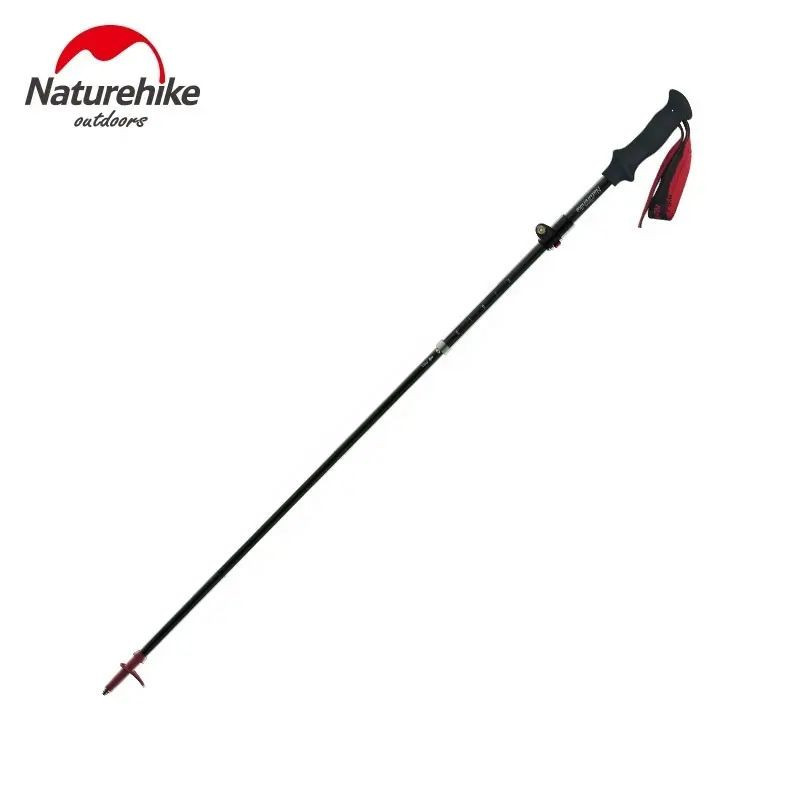 Трекінгові палиці Naturehike ST07 NH18D010-Z 115-135 см бордові