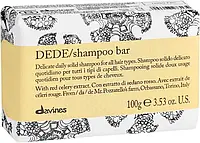 Твердый шампунь Davines Dede Shampoo Bar для деликатного очищения волос 100 г