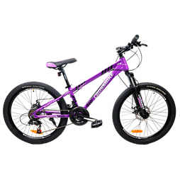 Підлітковий велосипед CrossBike 26" Everest 13" фіолетовий, Фіолетовий, 13", 130-150 см