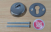 Броненакладка накладная SIBA SN стальная матовый никель