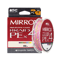 Шнур GC Mirrox PE X4 150м Multicolor #0.6