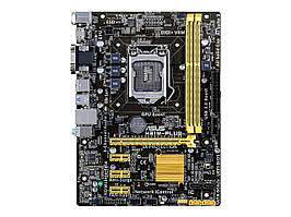 Материнська плата s1150 Intel H81 GM 2*DDR3 Asus H81M-PLUS mATX б/у