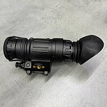 Монокуляр нічного бачення NORTIS Night Vision Monocular 14 PRO kit (IIT GTX White), ПНБ, білий фосфор, з кріпленням на шолом, фото 6