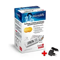 АвтоматическийТонометр Microlife BP A1 Easy с адаптером автоматический на плечо гарантия 5 лет