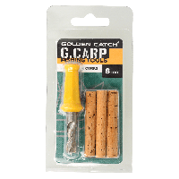 Сверло с пробковыми палочками GC G.Carp Bait Drill & Corks 8 мм