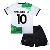 Детская футбольная форма MAC ALLISTER 10 Ливерпуль 2023-2024 Nike Away 155-165 см (set3419_118899)
