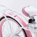 Велосипед RoyalBaby Jenny Girls 20" білий, Білий, фото 5