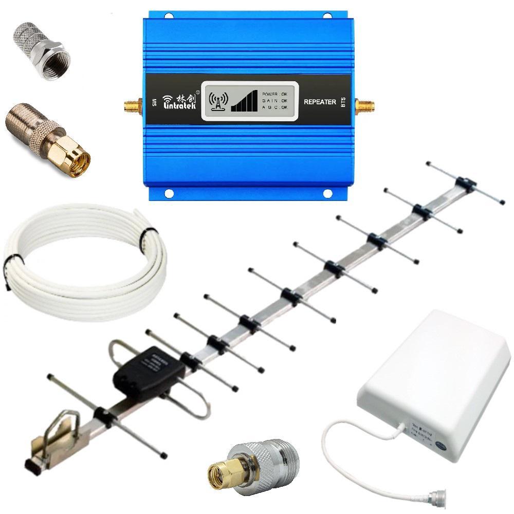 Репітер підсилювач мобільного зв'язку та інтернету Lintratek KW13A-GSM GSM 2G 4G LTE 900 МГц (14/8 дБі), фото 1