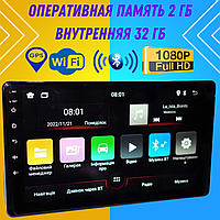 Однодиновая магнитола на андроиде 13 с экраном в машину 1din 9113A сенсор 9", 2/32Gb GPS, wi-fi, mp5