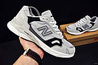 Кроссовки New Balance 920 светло-серые замша / сетка (мужские, нью беленс)