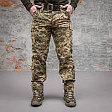 Штани тактичні військові 6 кишень Target Stinger піксель ріп-стоп (вафелька), фото 6