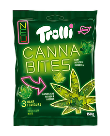 Желейні цукерки Trolli Canna Bites 150g