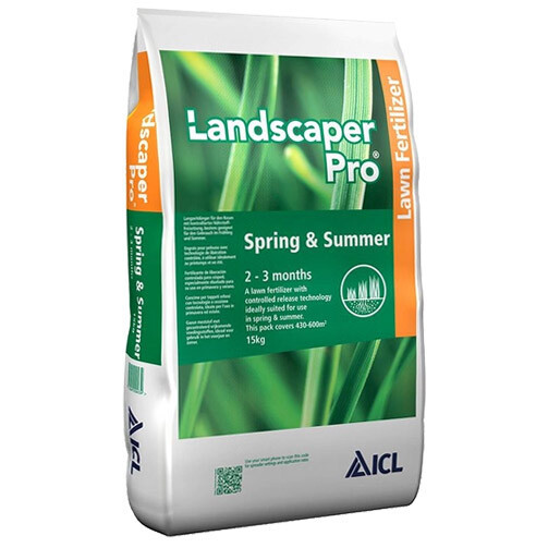 Добриво для газону Landscaper Pro Spring&Summer 20-0-7 15 кг 2-3 міс, фото 1