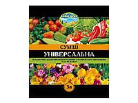 Субстрат з добривом МЕ універсальний 3л ТМ ФАЙНА ЗЕМЛЯ